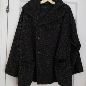 MOYURU Art to Wear invisible hood jacket Size M